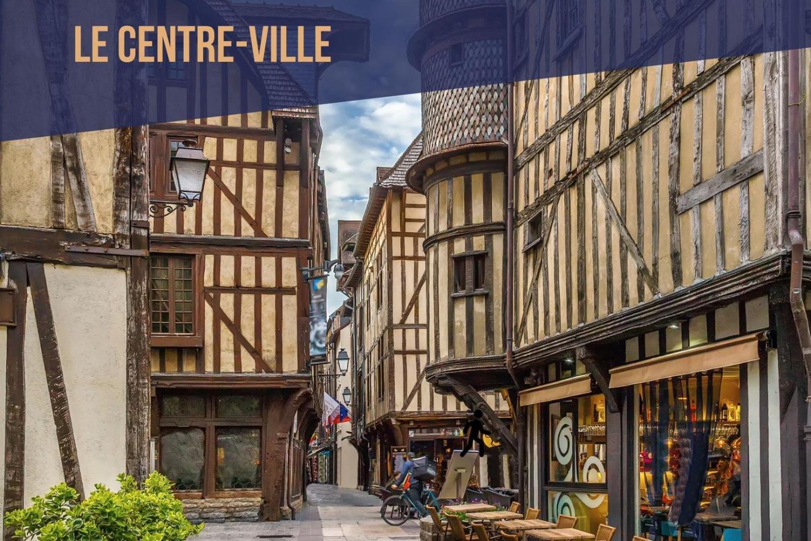 Madeleine - Centre-Ville Proche Gare - Mon Groom Troyes Exteriör bild